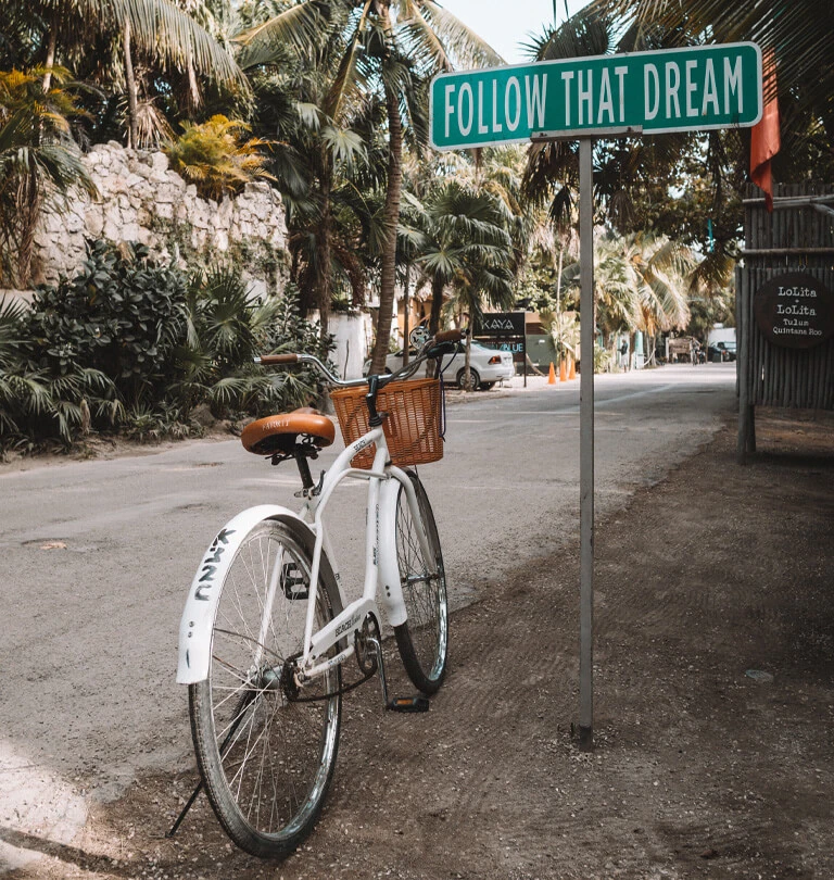 Street Sign 'Follow That Dream' - Digital Opportunities for Seniors